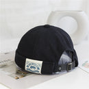 Fashion Cotton Brimless Hat Men Women Retro Skullcap Melon Docker Cap Street Hip Hop Without Visor Summer Outdoor Beanie Gorras