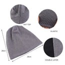Double Fabric  waffle pattern spring Autumn  unisex Skullies & Beanies