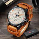 Top Brand Luxury Business Mens Quartz Watch Male Clock Wrist Watches Date Waterproof Wristwatch Hodinky Relogio Masculino