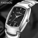 KEEP In Touch Luxury Brand Men's Watches Alloy Clock Quartz Calendar Dress Men Watch Square Male Wrist Watches Wedding Gifts