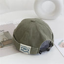 Fashion Cotton Brimless Hat Men Women Retro Skullcap Melon Docker Cap Street Hip Hop Without Visor Summer Outdoor Beanie Gorras