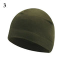 Cold Proof and Warm Outdoor Sports Headcover Fleece Ski Cap Riding Cap Running Hats Cycling Skull Caps for Men and Women