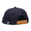 Fashion Cotton Brimless Hat Men Women Retro Skullcap Melon Docker Cap Street Hip Hop Without Visor Summer Outdoor Beanie Gorras