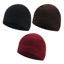 Cold Proof and Warm Outdoor Sports Headcover Fleece Ski Cap Riding Cap Running Hats Cycling Skull Caps for Men and Women