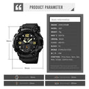 SKMEI 1637 Military Watch for Men Camouflage Waterproof Sports Style Digital Wristwatches Stopwatch Mens Clock Montre Homme 1155