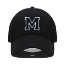 Initial Letter A-Z Embroider Baseball Cap For Men Womne High Quality Soft Cotton Fashion Team Sport Visors Snapback Caps