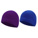 Cold Proof and Warm Outdoor Sports Headcover Fleece Ski Cap Riding Cap Running Hats Cycling Skull Caps for Men and Women