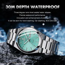 PAAZOMU Original Luxury Men Clock Fashion Luminous Waterproof Chronograph Date Watch For Man Leather Quartz Men's Watches Reloj