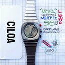 CILOA 2026 new square men's watch niche light luxury men's high-end men's watch trendy watch