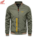 Honda Golden Wing GL1800 Commemorative Jacket Men's Spring and Autumn Stand Collar Casual Flight Jacket Windproof Jacket