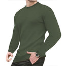 Men's coat fashion small check Waffle youth round neck jacquard check hoodie
