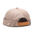 Fashion Cotton Brimless Hat Men Women Retro Skullcap Melon Docker Cap Street Hip Hop Without Visor Summer Outdoor Beanie Gorras