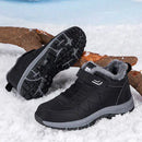 Winter Men Boots Microfiber Leather Snow Boots Man Plush Warm Causal Shoe Waterproof Men Boots Male Sneakers Spring Ankle Boots