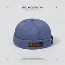 Fashion Cotton Brimless Hat Men Women Retro Skullcap Melon Docker Cap Street Hip Hop Without Visor Summer Outdoor Beanie Gorras