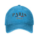 Custom Punk Cotton Paris France Graphic Baseball Cap Men Women Adjustable Dad Hat Sports