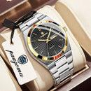PAAZOMU Original Luxury Men Clock Fashion Luminous Waterproof Chronograph Date Watch For Man Leather Quartz Men's Watches Reloj