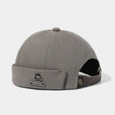 Fashion Cotton Brimless Hat Men Women Retro Skullcap Melon Docker Cap Street Hip Hop Without Visor Summer Outdoor Beanie Gorras
