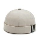 Fashion Cotton Brimless Hat Men Women Retro Skullcap Melon Docker Cap Street Hip Hop Without Visor Summer Outdoor Beanie Gorras