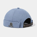 Fashion Cotton Brimless Hat Men Women Retro Skullcap Melon Docker Cap Street Hip Hop Without Visor Summer Outdoor Beanie Gorras