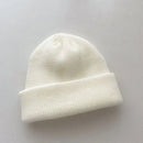Knitted Hat for Men & Women Caps Wool Fashion Simple Warm trend Beanies Solid Autumn Winter Beanie Cap Trendy Style