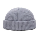 Knitted Hat for Men & Women Caps Wool Fashion Simple Warm trend Beanies Solid Autumn Winter Beanie Cap Trendy Style