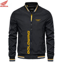 Honda Golden Wing GL1800 Commemorative Jacket Men's Spring and Autumn Stand Collar Casual Flight Jacket Windproof Jacket