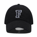 Initial Letter A-Z Embroider Baseball Cap For Men Womne High Quality Soft Cotton Fashion Team Sport Visors Snapback Caps