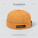 Fashion Cotton Brimless Hat Men Women Retro Skullcap Melon Docker Cap Street Hip Hop Without Visor Summer Outdoor Beanie Gorras