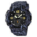 SKMEI 1637 Military Watch for Men Camouflage Waterproof Sports Style Digital Wristwatches Stopwatch Mens Clock Montre Homme 1155