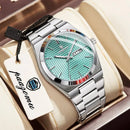 PAAZOMU Original Luxury Men Clock Fashion Luminous Waterproof Chronograph Date Watch For Man Leather Quartz Men's Watches Reloj