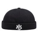2025 New Fashionable Quick Drying Dome Men's NY Embroidered Guapi Hat Borderless Hat Hip Hop Landlord Hat Women's Decorative Hat