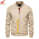 Honda Golden Wing GL1800 Commemorative Jacket Men's Spring and Autumn Stand Collar Casual Flight Jacket Windproof Jacket