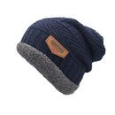 Beanies Men Winter Hat Women Knitted Hats For Men Cap Winter Beanie Caps Gorro Thick Warm Brimless Fur Bonnet Mens