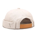 Fashion Cotton Brimless Hat Men Women Retro Skullcap Melon Docker Cap Street Hip Hop Without Visor Summer Outdoor Beanie Gorras