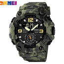 SKMEI 1637 Military Watch for Men Camouflage Waterproof Sports Style Digital Wristwatches Stopwatch Mens Clock Montre Homme 1155