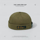 Fashion Cotton Brimless Hat Men Women Retro Skullcap Melon Docker Cap Street Hip Hop Without Visor Summer Outdoor Beanie Gorras