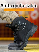 Waterproof Work Safety Boots Men Women Indestructible Anti smash Anti Puncture Work Shoes Protective Men Safety Shoes