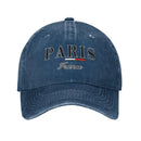 Custom Punk Cotton Paris France Graphic Baseball Cap Men Women Adjustable Dad Hat Sports