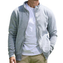 Animal Game Men's Full Zip Sweatshirt Casual Cardigan Lightweight Hoody Spring Zipper Work Jacket Coats Solid Color Streetwear