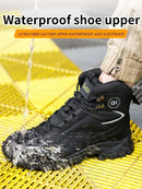 Waterproof Work Safety Boots Men Women Indestructible Anti smash Anti Puncture Work Shoes Protective Men Safety Shoes