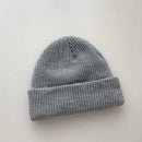 Knitted Hat for Men & Women Caps Wool Fashion Simple Warm trend Beanies Solid Autumn Winter Beanie Cap Trendy Style